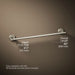 KOHLER K-27286 Elate 18" towel bar, vibrant brushed nickel - view 5