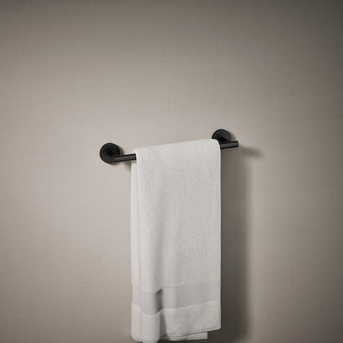 KOHLER K-27288 Elate 12" towel bar, matte black - view 3