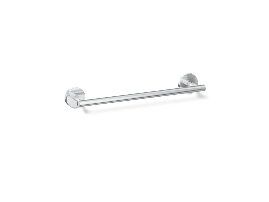KOHLER K-27288 Elate 12" towel bar, polished chrome