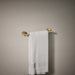 KOHLER K-27288 Elate 12" towel bar, vibrant brushed moderne brass - view 3