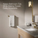 KOHLER K-27288 Elate 12" towel bar, vibrant brushed moderne brass - view 4