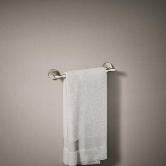 KOHLER K-27288 Elate 12" towel bar, vibrant brushed nickel - view 3