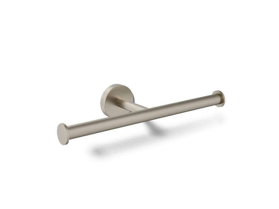 KOHLER K-27289 Elate Double toilet paper holder, vibrant brushed nickel