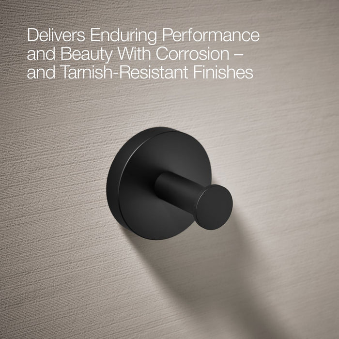KOHLER K-27290 Elate Robe hook, matte black - view 5