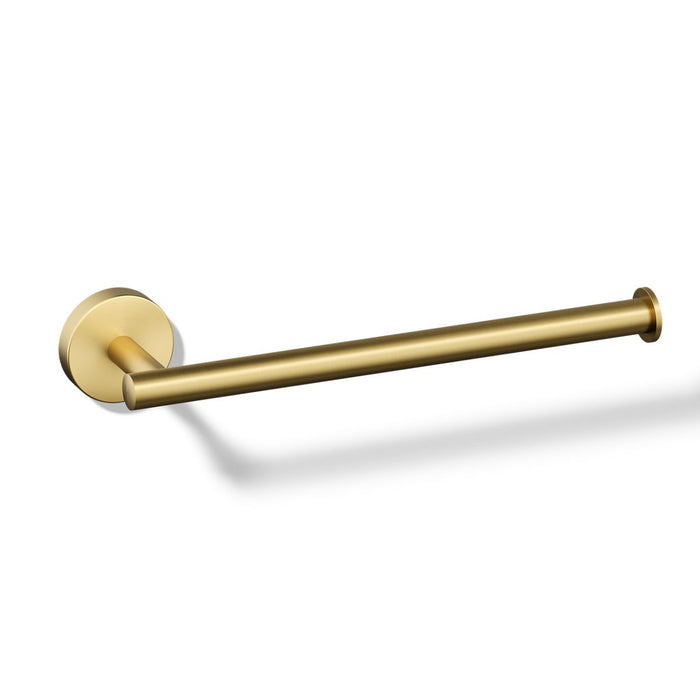 KOHLER K-27291 Elate 9" towel arm, vibrant brushed moderne brass - view 4