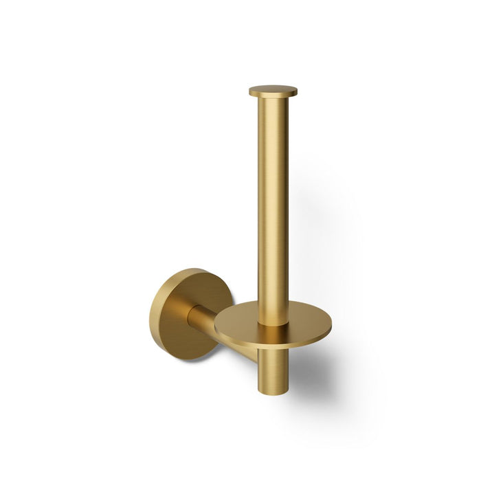 KOHLER K-27293 Elate Vertical toilet paper holder, vibrant brushed moderne brass - view 4