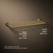 KOHLER K-27294 Elate Hotelier, vibrant brushed moderne brass - view 5