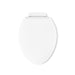 KOHLER K-27331 Glissade ReadyLatch Quiet-Close elongated toilet seat, white - view 2