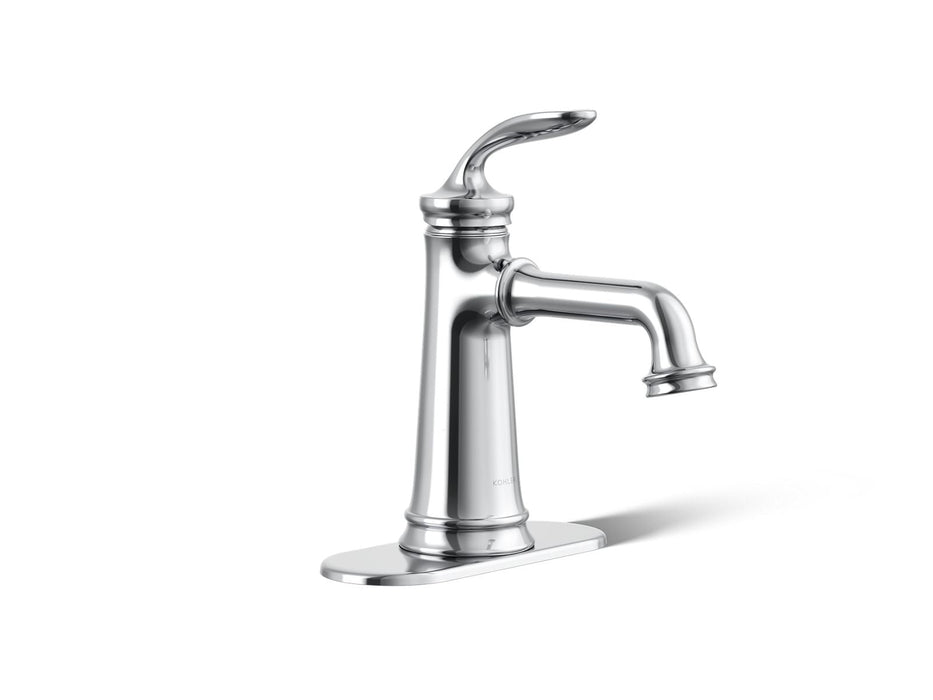 KOHLER K-27379-4N Bellera Single-handle bathroom sink faucet, 0.5 gpm, polished chrome