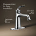 KOHLER K-27379-4N Bellera Single-handle bathroom sink faucet, 0.5 gpm, polished chrome - view 3