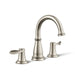 KOHLER K-27380-4K Bellera Widespread bathroom sink faucet, 1.0 gpm, vibrant brushed nickel