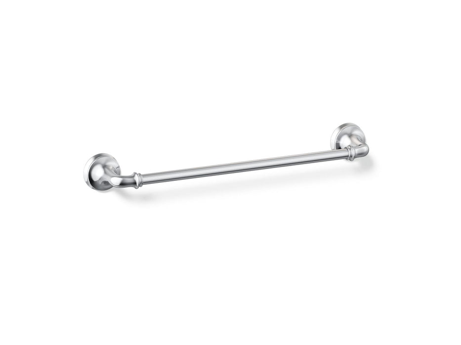 KOHLER K-27383 Bellera 18" towel bar, polished chrome