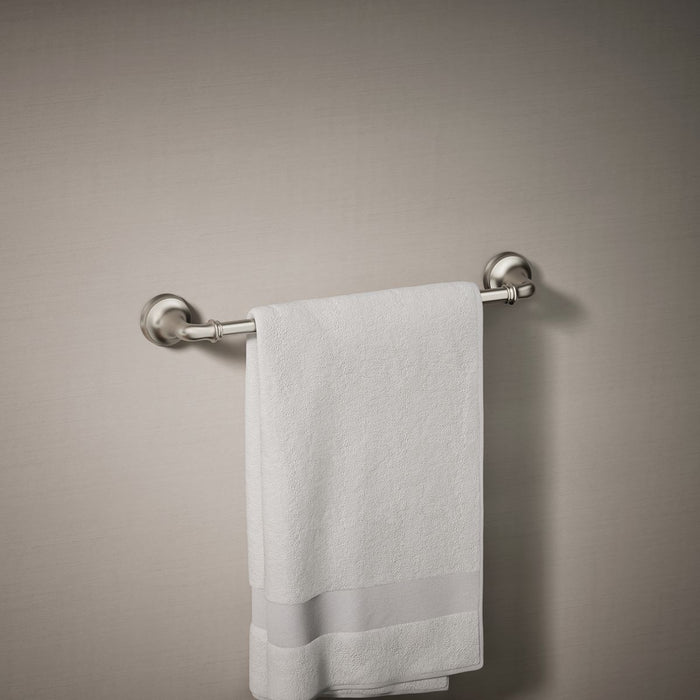 KOHLER K-27383 Bellera 18" towel bar, vibrant brushed nickel - view 2