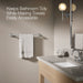 KOHLER K-27384 Bellera 24" towel bar, polished chrome - view 3