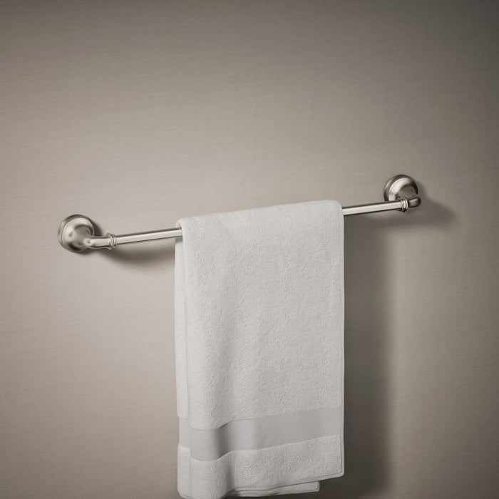 KOHLER K-27384 Bellera 24" towel bar, vibrant brushed nickel - view 3