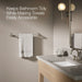 KOHLER K-27384 Bellera 24" towel bar, vibrant brushed nickel - view 4
