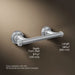 KOHLER K-27387 Bellera Pivoting toilet paper holder, polished chrome - view 5
