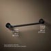 KOHLER K-27393 Simplice 18" towel bar, matte black - view 3