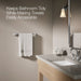 KOHLER K-27393 Simplice 18" towel bar, polished chrome - view 3