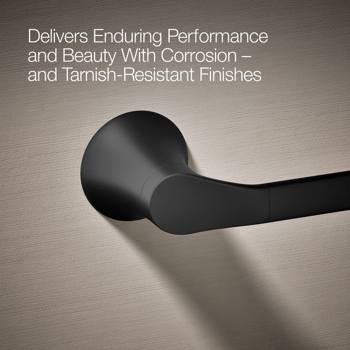 KOHLER K-27396 Simplice Towel arm, matte black - view 5