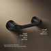 KOHLER K-27397 Simplice Pivoting toilet paper holder, matte black - view 3