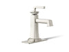 KOHLER K-27400-4N Riff Single-handle bathroom sink faucet, 0.5 gpm, vibrant polished nickel
