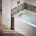 KOHLER K-27406 Riff Wall-mount bath spout with diverter, vibrant polished nickel - view 4