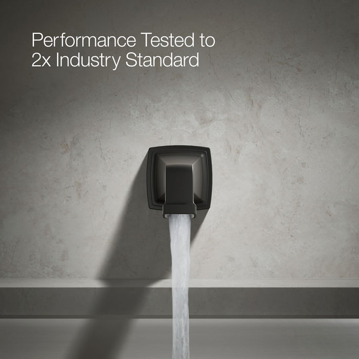 KOHLER K-27407 Riff Wall-mount bath spout, matte black - view 5