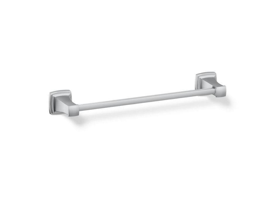 KOHLER K-27409 Riff 18" towel bar, polished chrome