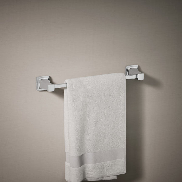 KOHLER K-27409 Riff 18" towel bar, polished chrome - view 3