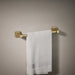 KOHLER K-27409 Riff 18" towel bar, vibrant brushed moderne brass - view 2