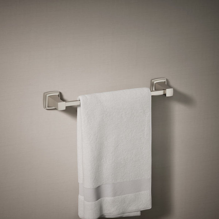 KOHLER K-27409 Riff 18" towel bar, vibrant brushed nickel - view 3