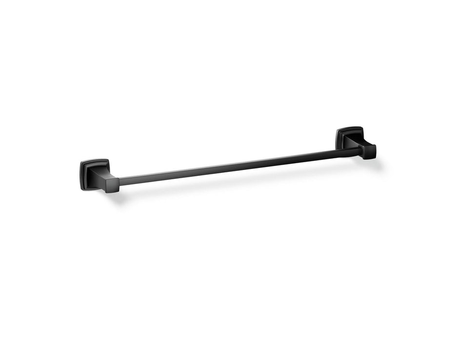 KOHLER K-27410 Riff 24" towel bar, matte black