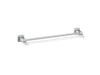 KOHLER K-27410 Riff 24" towel bar, polished chrome