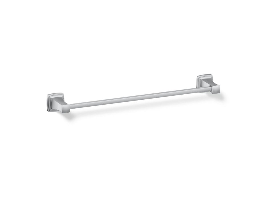 KOHLER K-27410 Riff 24" towel bar, polished chrome