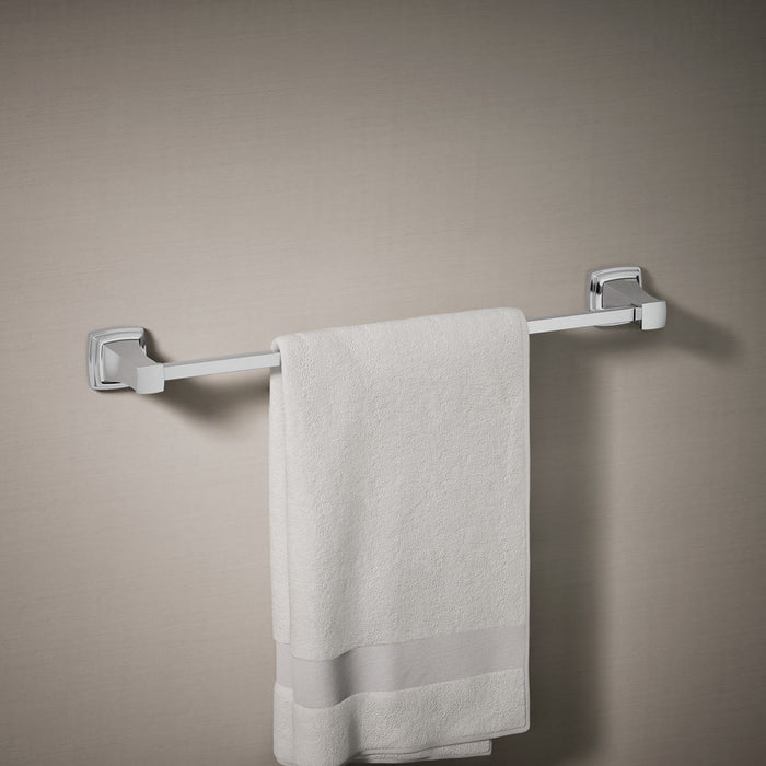 KOHLER K-27410 Riff 24" towel bar, polished chrome - view 3