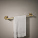 KOHLER K-27410 Riff 24" towel bar, vibrant brushed moderne brass - view 3