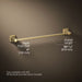KOHLER K-27410 Riff 24" towel bar, vibrant brushed moderne brass - view 4