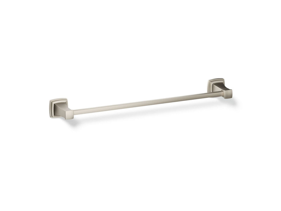 KOHLER K-27410 Riff 24" towel bar, vibrant brushed nickel