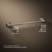 KOHLER K-27410 Riff 24" towel bar, vibrant brushed nickel - view 5