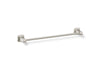 KOHLER K-27410 Riff 24" towel bar, vibrant polished nickel