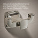 KOHLER K-27411 Riff Double robe hook, vibrant polished nickel - view 5