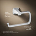 KOHLER K-27412 Riff Towel ring, polished chrome - view 5
