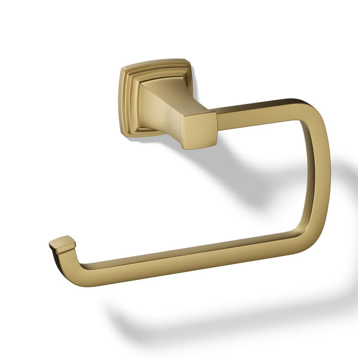 KOHLER K-27412 Riff Towel ring, vibrant brushed moderne brass - view 4