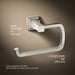 KOHLER K-27412 Riff Towel ring, vibrant polished nickel - view 5