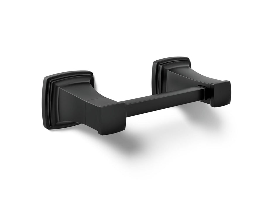 KOHLER K-27413 Riff Pivoting toilet paper holder, matte black