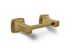 KOHLER K-27413 Riff Pivoting toilet paper holder, vibrant brushed moderne brass