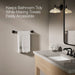 KOHLER K-27425 Tone 18" towel bar, matte black - view 5