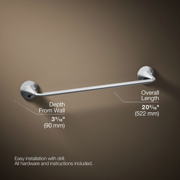 KOHLER K-27425 Tone 18" towel bar