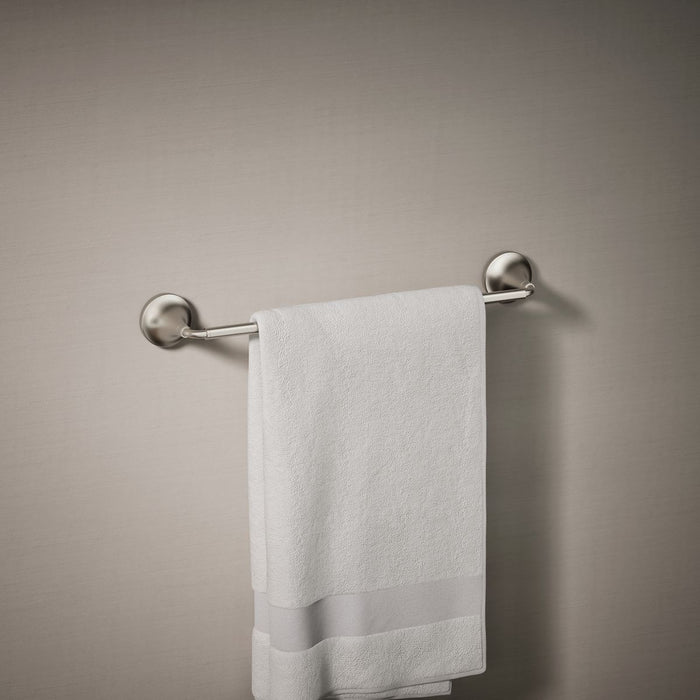 KOHLER K-27425 Tone 18" towel bar, vibrant brushed nickel - view 3